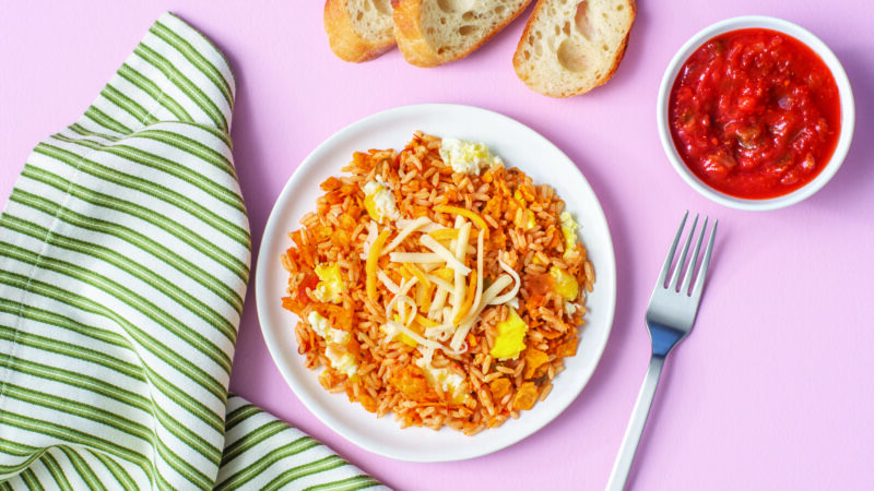 Quick and easy global dishes featuring rice